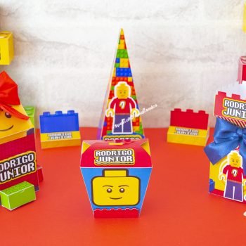 Papelaria Personalizada Tema Lego