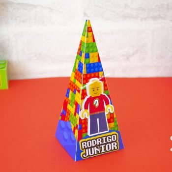 cone Papelaria Personalizada Tema Lego