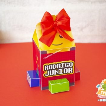 cx Milk Papelaria Personalizada Tema Lego