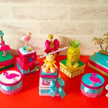 Pool Party Luxo - Scrap Papelaria Personalizada Festa