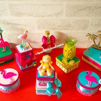 Pool Party Luxo - Scrap Papelaria Personalizada Festa