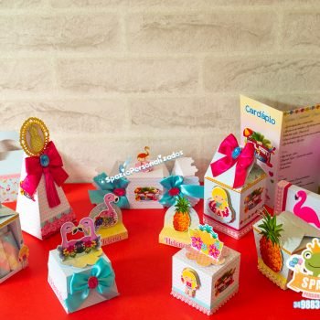 Pool Party Luxo - Scrap Papelaria Personalizada Festa