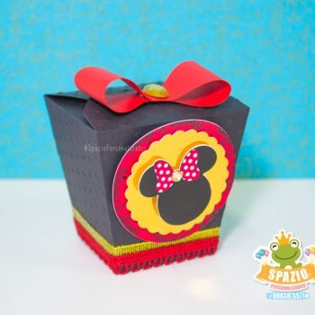 Papelaria Personalizada no tema Minnie Mouse Luxo