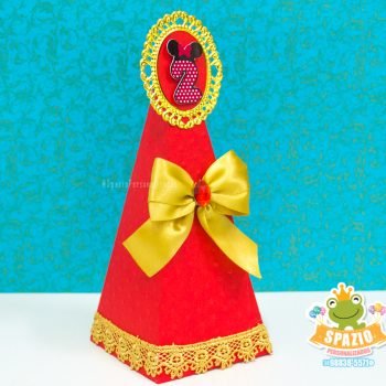 Papelaria Personalizada no tema Minnie Mouse Luxo