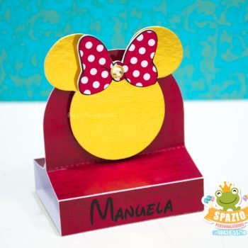 Papelaria Personalizada no tema Minnie Mouse Luxo
