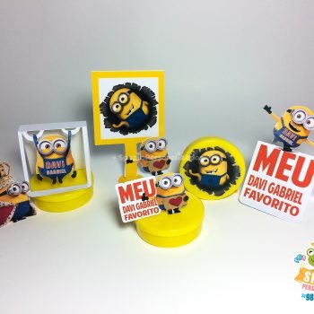 kit - Minions Papelaria Personalizada Uberlândia