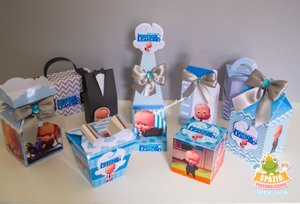 Scrap Papelaria Personalizada O Poderoso Chefinho