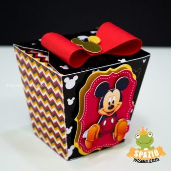 cx Sushi Scrap de Papelaria Personalizada Mickey Mouse