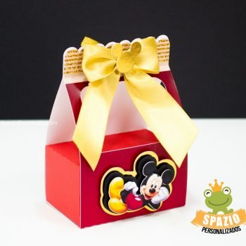 cx Pirulito Scrap de Papelaria Personalizada Mickey Mouse