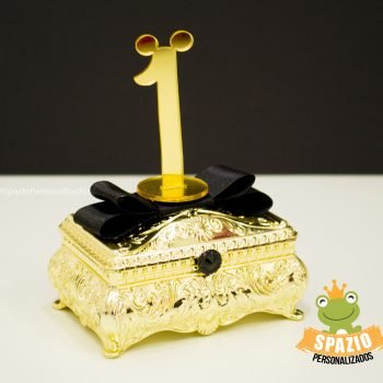 Bauzinho Scrap de Papelaria Personalizada Mickey Mouse