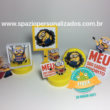 kit Minions Papelaria Personalizada Uberlândia