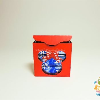 Caixa 3 bis minnie mouse