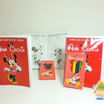 Kit de Colorir Minnie Mouse