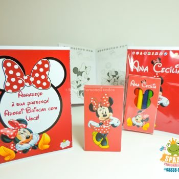 Kit de Colorir Minnie Mouse