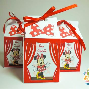 Caixa Milk Minnie Mouse
