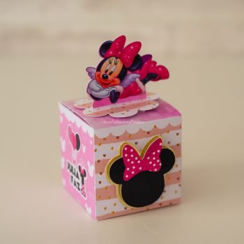 Papelaria Personalizada Festa Minnie Mouse Rosa