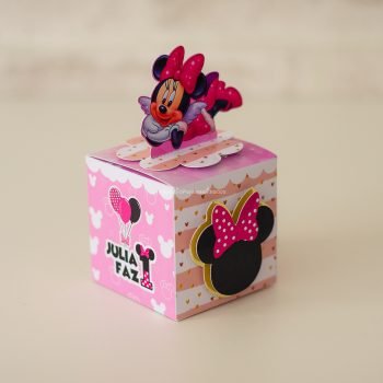 Papelaria Personalizada Festa Minnie Mouse Rosa