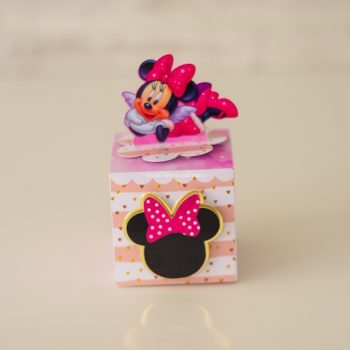 Papelaria Personalizada Festa Minnie Mouse Rosa