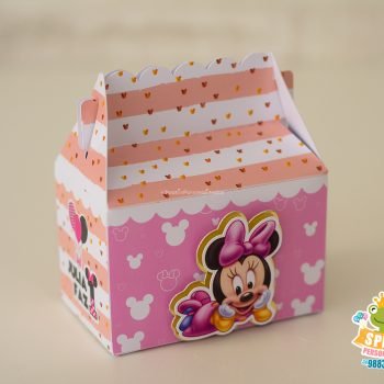 Papelaria Personalizada Festa Minnie Mouse Rosa