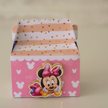 Papelaria Personalizada Festa Minnie Mouse Rosa