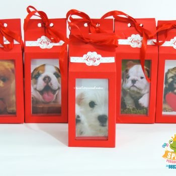 Milk Visor Scrap de Papelaria Personalizada Pet Dog