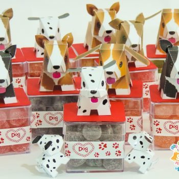 Papercraft Scrap de Papelaria Personalizada Pet Dog