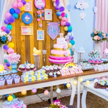 Chuva de cupcakes
