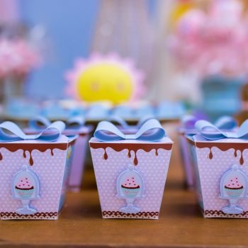 Chuva de cupcakes