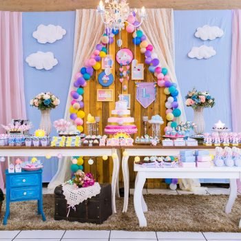 Chuva de cupcakes