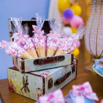 Chuva de cupcakes