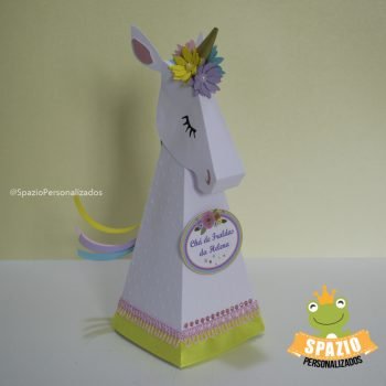 Papelaria da Festa Personalizada - Unicórnio