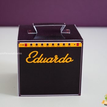 Personalizados tema Rock Caixa de Som