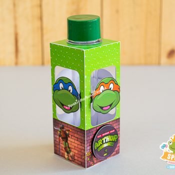Caixa Tubete Tartarugas Ninja