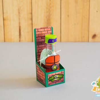 suporte garrafinha Tartarugas Ninja