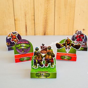 bis duplos Tartarugas Ninja
