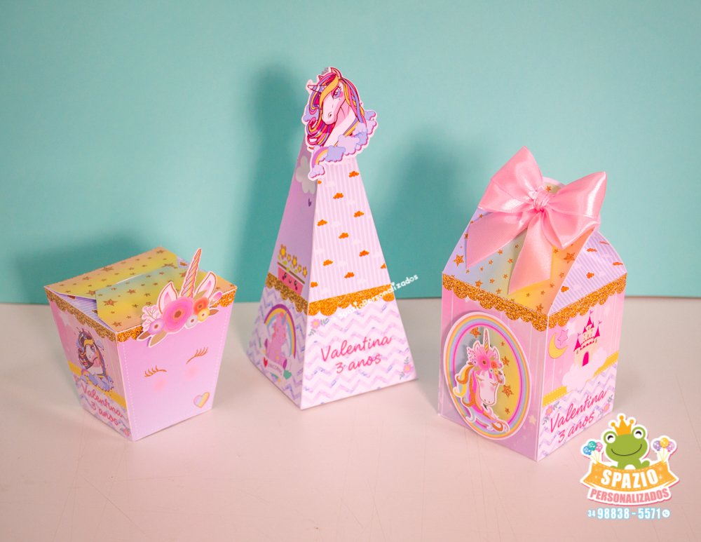 Tema Unicório 04 - art Papier