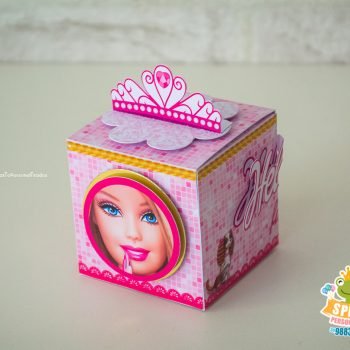 Personalizados tema Barbie Cubo
