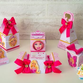 Kit Festa Personalizados tema Barbie