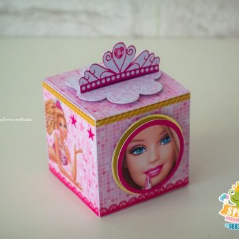 Cubo Personalizados tema Barbie