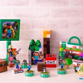 Papelaria Festa Infantil Minecraft