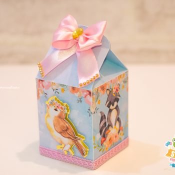 Caixa Milk - Festa Infantil Bosque