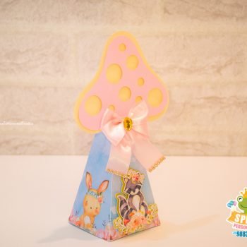 Caixa Cone - Festa Infantil Bosque