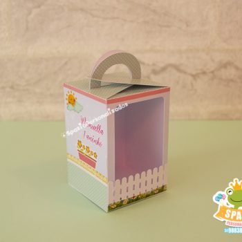 Caixa Visor - tema Jardim