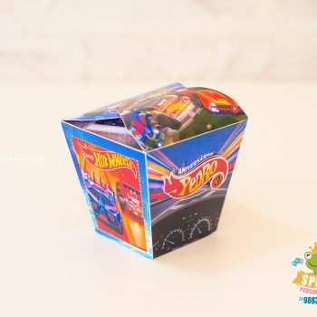 caixinha sushi - tema Hotwheels
