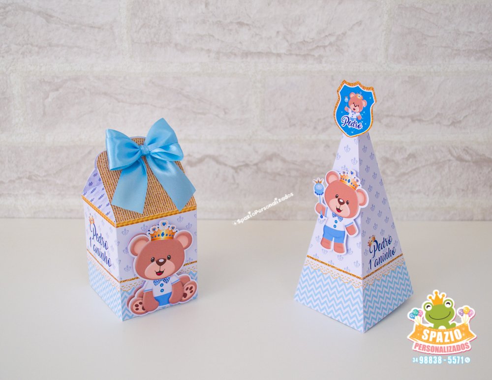 Papelaria Personalizada Ursinho Principe