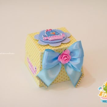 cx Trapézio - Papelaria Galinha Pintadinha