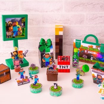 Papelaria Festa Infantil Minecraft