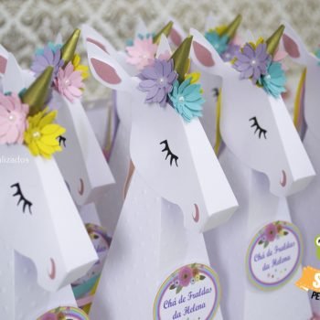 Papelaria da Festa Personalizada - Unicórnio