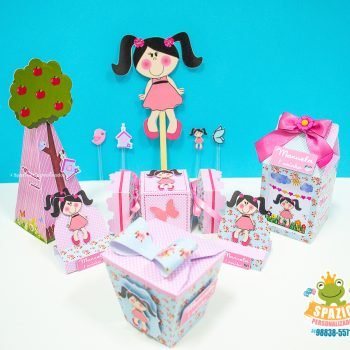 kit festa - jardim bonecas