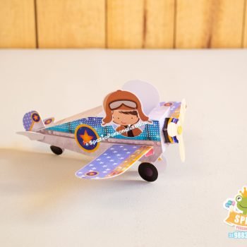 Aviador 3d Papelaria Personalizada Luxo Uberlândia
